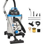 Vacmaster VQ1530SFDC Nat-droogstofzuigers Industriële stofzuiger 1500W 30L met stopcontact, blaasfunctie, droog- en natzuigen, industriële stofzuiger met en zonder zak, zakloos