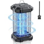 Jawlark Fly Zapper Electric Indoor & Outdoor, 4200V Bug Catcher Zapper UV light, Mosquito Killer Lamp, Effectively Eliminates Mosquitoes, Flies, Fruit Flies, Insects and the like